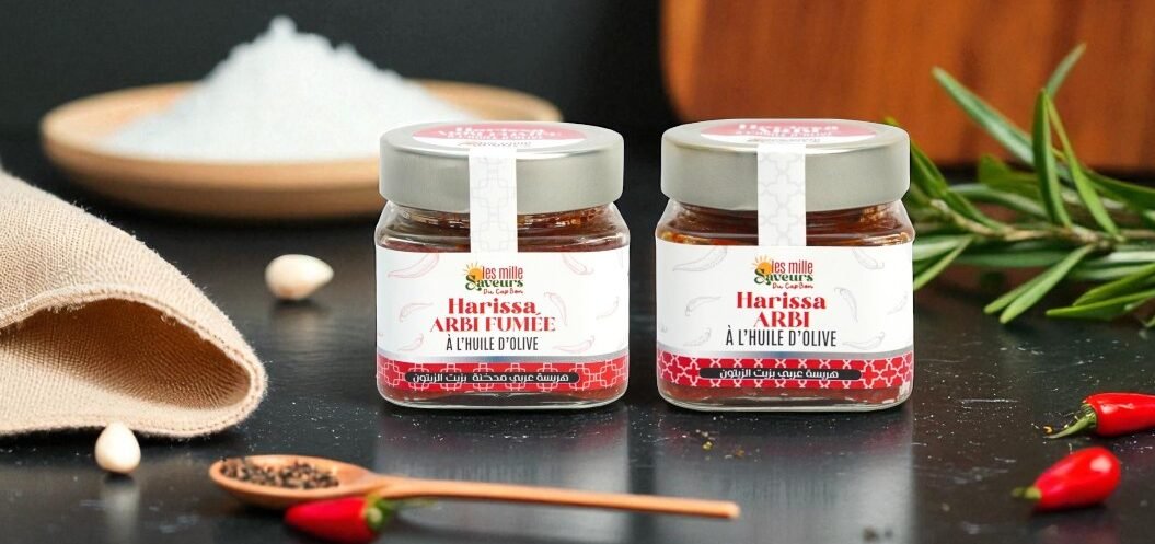 Harissa Arbi huile d'olives - les mille saveurs du cap bon-Photoroom