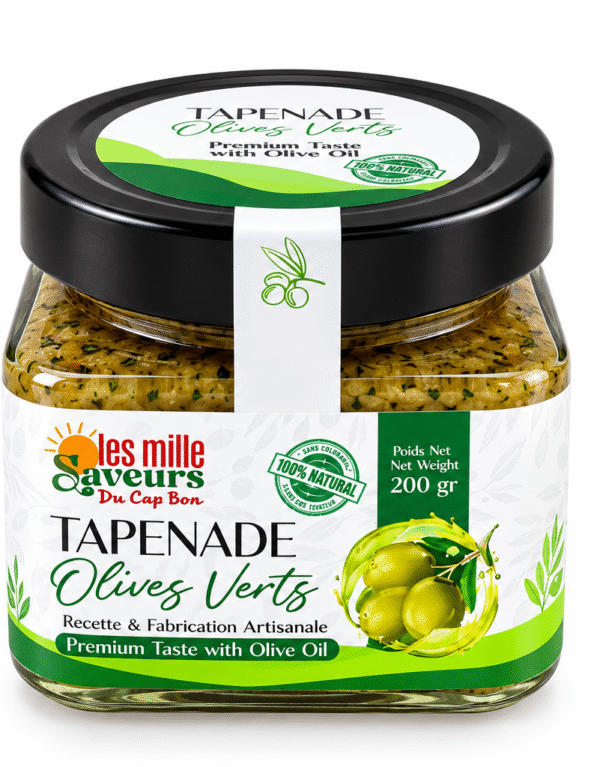 Tapenade Olives Verts 200g